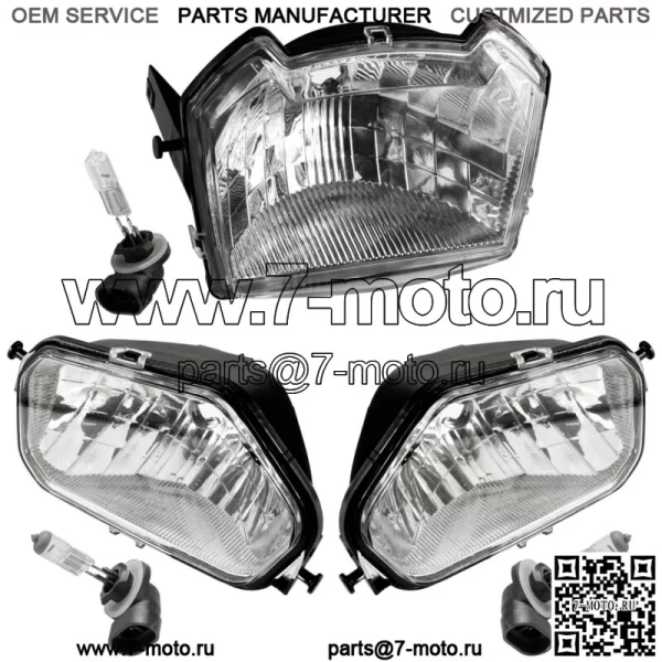 Полный комплект фар для Polaris Sportsman 570 Touring EPS 2018-22 L/R/M (Для: Polaris Sportsman 570)