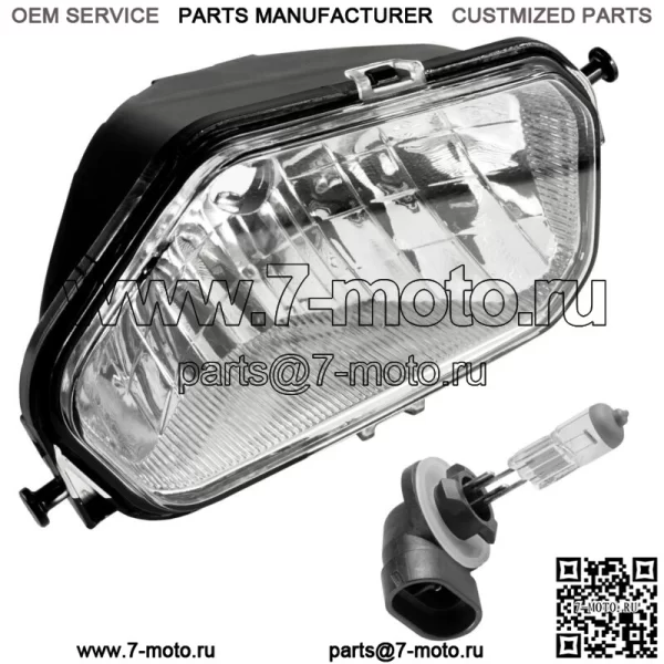 Передняя правая фара с лампой для Polaris Ranger 800 Crew 2010/Mid-Size 2013-14 (для: Polaris Sportsman 570)