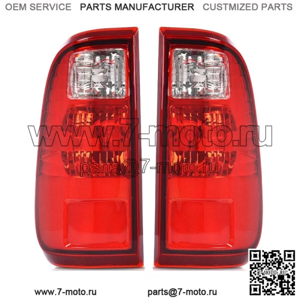 Подходит для 08-16 Ford Super Duty Pair красные задние фонари F150 F-250 F-350 F-450 F-550