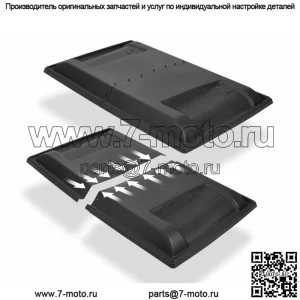 Для Kawasaki Mule 2510/3000/3010/4010 UTV 1990-22 годов с жесткой крышей KAF30-030A