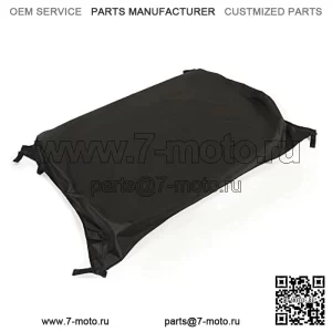 Черная мягкая крыша, совместимая с John Deere HPX и XUV Gator с панелью крыши системы OPS (рулон безопасности), замена для LP93127