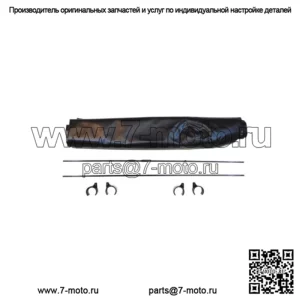 2005-2023 Kawasaki Mule 3010 4010 Trans 4X4 OEM Черная мягкая крыша KAFT4-007B