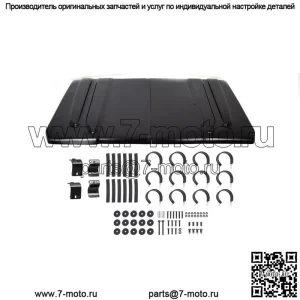Полиэтиленовая жесткая крыша подходит для Yamaha Rhino 450 660 700 UTV, черный пластик (подходит для Yamaha Rhino 660)