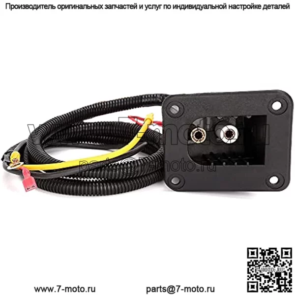 Розетка для системы зарядки PowerWise с проводом 36 В. Подходит для гольф-мобиля EZGO Medalist и TXT DCS/PDS Electric 1994-up 73149-G01