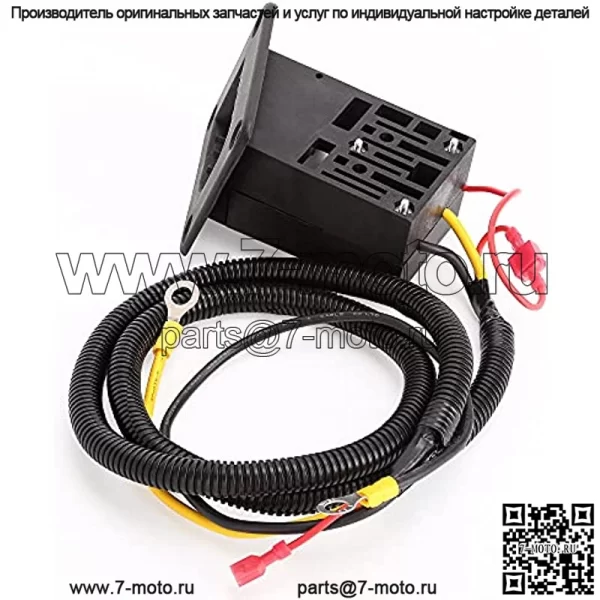 Розетка для системы зарядки PowerWise с проводом 36 В. Подходит для гольф-мобиля EZGO Medalist и TXT DCS/PDS Electric 1994-up 73149-G01 - Image 3