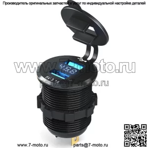 Измеритель напряжения гольф-кара 9-48 В с зарядным устройством DualB 3.1 для клубного автомобиля EZGO Yamaha