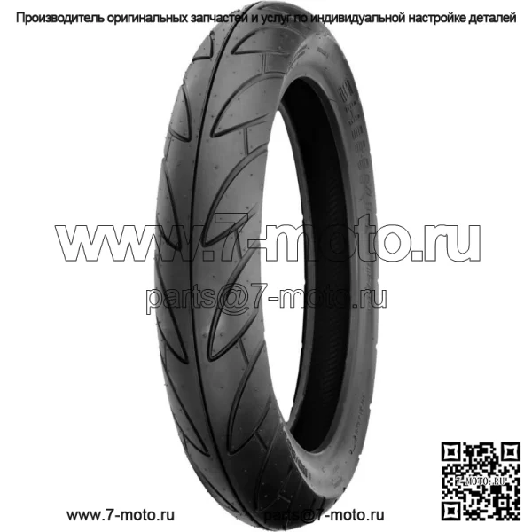 Shinko 740 100/80-16 50H с диагональной передней шиной для уличного велосипеда Sport Race, бескамерный Harley (для: Harley-Davidson)