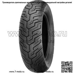 Задняя шина Shinko SR734 170/80-15 77H Bias Black Harley Touring Bagger Softail (Для: Harley-Davidson)