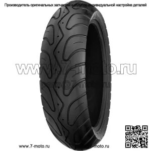 Shinko 006 Podium 150/60R17 66V Радиальные задние шины Street Bike Sport Race Черный (Для: Harley-Davidson)