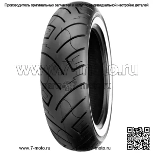 Shinko 777 Heavy Duty HD WWW Whitewall 150/80-16 Задняя шина Harley Bobber Custom (Для: Harley-Davidson)