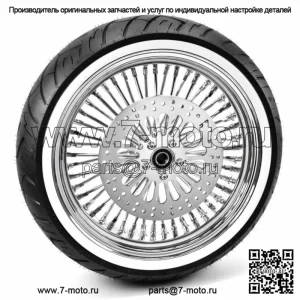 Обод заднего колеса Fat Mammoth Spoke 16 X 5,5 52 WW Shinko Tire 09-21 Harley Touring (для: Harley-Davidson)