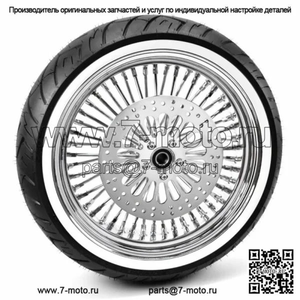 Обод заднего колеса Fat Mammoth Spoke 16 X 5,5 52 WW Shinko Tire 09-21 Harley Touring (для: Harley-Davidson)