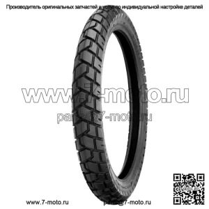 Shinko 705 Dual Sport Front Tire 110/80-19 59Q Bias DOT Мотоцикл Уличный велосипед (Для: Harley-Davidson)