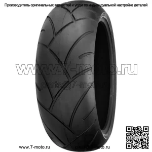 Задняя шина Shinko 005 Advance 170/60ZR17 72W радиальная черная уличный велосипед (для: Harley-Davidson)