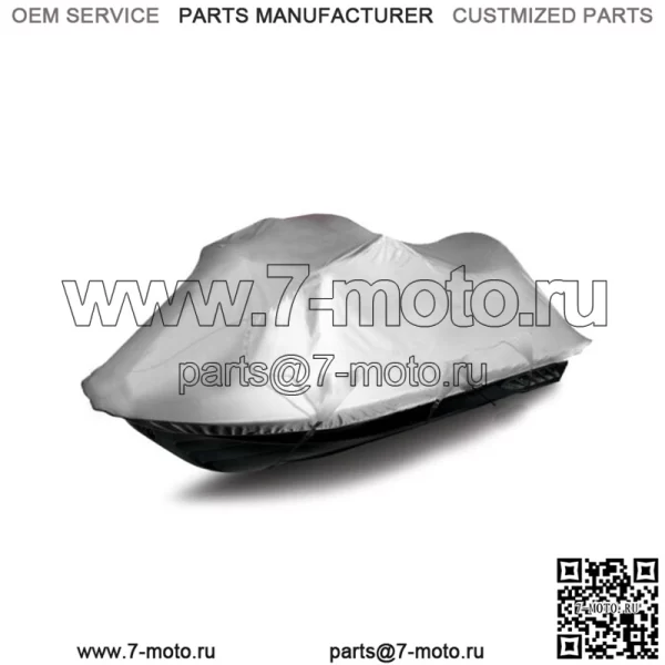 Yamaha Jet Ski FX Cruiser SHO HO SVHO Mooring JetSki PWC Чехол для хранения, серебристый (Для: Yamaha SVHO 2015 г.)