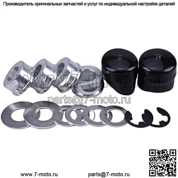 Комплект втулок переднего колеса, совместимый с John Deere M123811 M123253 R27434 Z9972H Husqvarna Craftsman Poulan AYP 532009040 9040 9040H 121748X 121749X 12000029 - Image 4