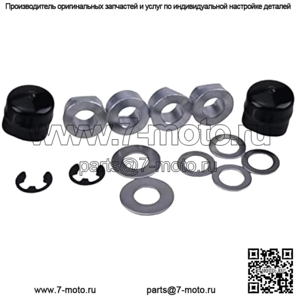 Комплект втулок переднего колеса, совместимый с John Deere M123811 M123253 R27434 Z9972H Husqvarna Craftsman Poulan AYP 532009040 9040 9040H 121748X 121749X 12000029 - Image 5
