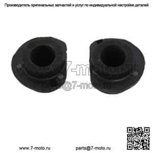 Комплект втулок крепления маятника, черная резина OE 47584-09 Harley Touring 2009+ (Для: Harley-Davidson)