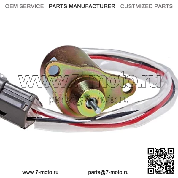 Соленоид отключения подачи топлива M810324 Совместим с John Deere 4200 4500 4210 4310 4410 4510 4610 4710 4105 4300 4400 4600 4700 3120 3320 3520 3720 3203 3032E 3036 Е 3038Э 2025Г 2027Г 2032Г 2036Г - Image 4