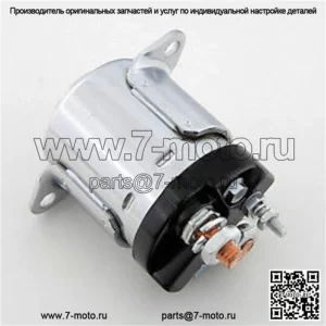 Accel Chrome 5, пятискоростной герметичный соленоид стартера Harley Shovelhead EVO Big Twin (для: Harley-Davidson)