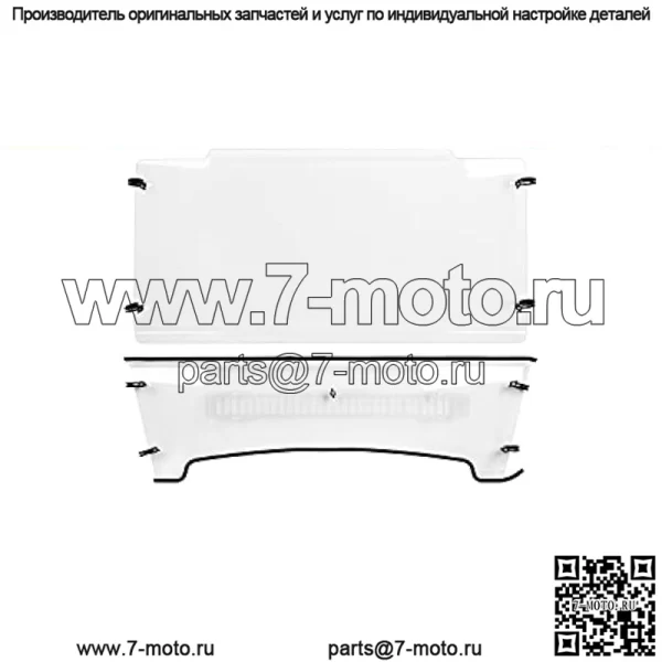 Переднее вентилируемое лобовое стекло, устойчивое к царапинам, совместимо с John Deere HPX 4x4 XUV 620i, 625i, 825i 850 855D 2004+ года выпуска.