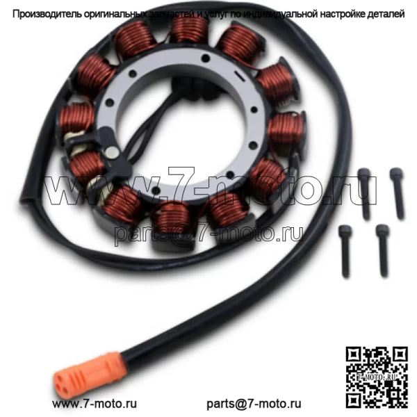 Замена статора генератора переменного тока  OE 29900068 Harley 19+ Sportster (Для: Harley-Davidson)