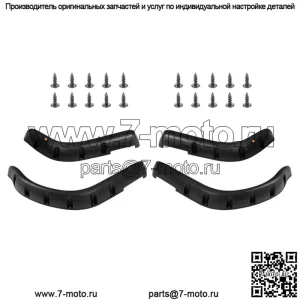 Расширители передних и задних крыльев гольф-кара для колес тележки Yamaha G14, G16, G19, G22