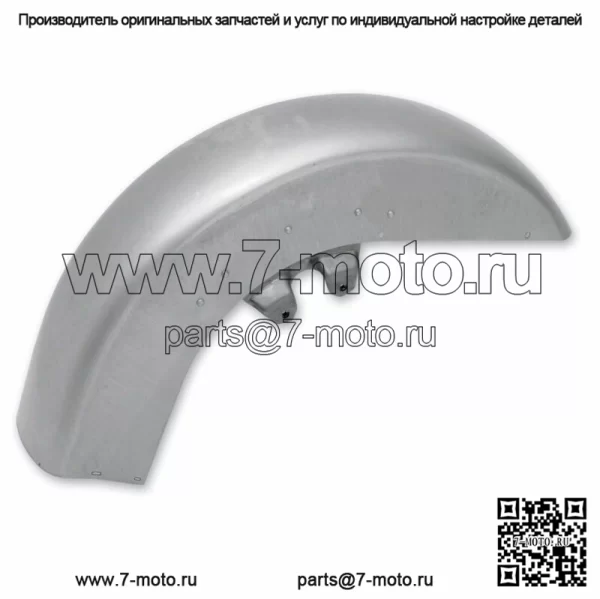 Сменный комод переднего крыла из необработанной стали Touring Model Harley 2000-2013 Glide (Для: Harley-Davidson)