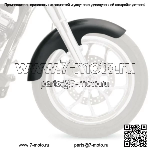 Переднее крыло Klock Werks Tire Hugger Thickster, 16-19-дюймовые колеса Harley 99-13 Touring (для: Harley-Davidson)