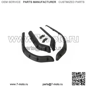 Для EZGO TXT Golf Cart Fender Flares 94-2013 Набор из 4 саморезов с черными винтами