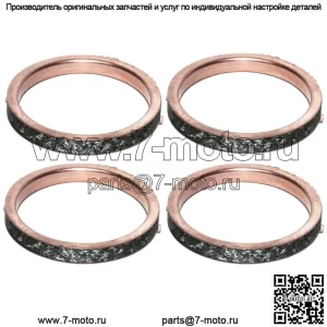 4 прокладки выхлопной трубы глушителя для Suzuki GSX-R600 GSXR600 1997-2009 2011-2022 гг.