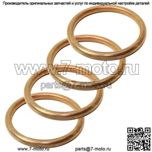 4 шт. прокладок выхлопной трубы для Honda CB550Sc CB650Sc Nighthawk 550 650 1982-85 гг.