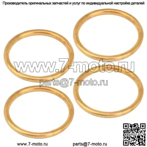 Прокладки выхлопной трубы для Honda GL1200 GL1200A GL1200I Goldwing 1200 1984-1987 гг.