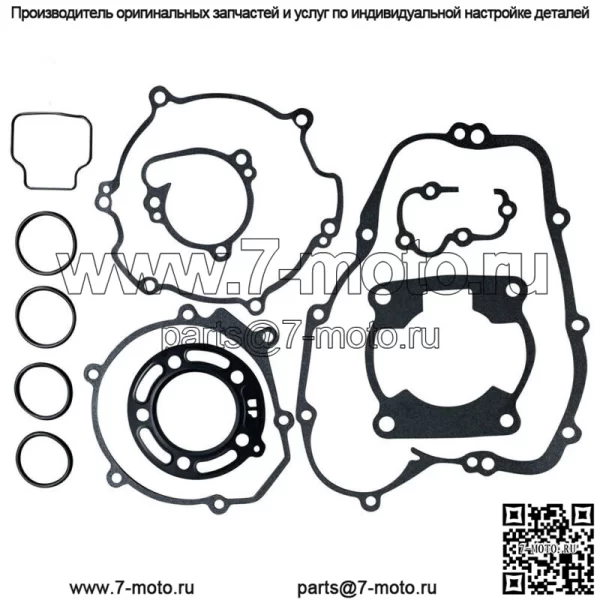 Полные верхние и нижние прокладки для Kawasaki KX80 1998-2000 KX85 2001-2020 гг. - Image 2