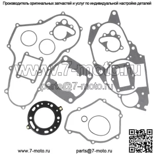 Полный комплект прокладок двигателя ATV 1986-1989 годов для Honda FourTrax TRX250R