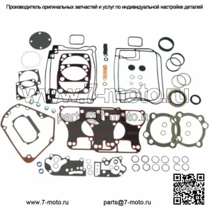 Прокладки двигателя James Complete 92-1999 Harley Touring Softail Dyna FXR 17041-92-A (Для: Harley-Davidson)