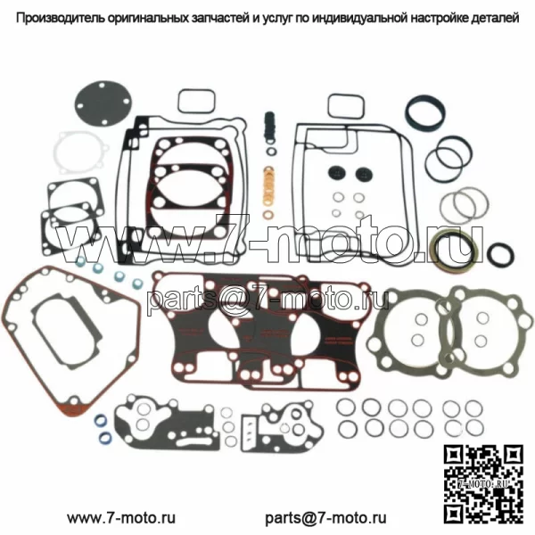 Прокладки двигателя James Complete 92-1999 Harley Touring Softail Dyna FXR 17041-92-A (Для: Harley-Davidson)