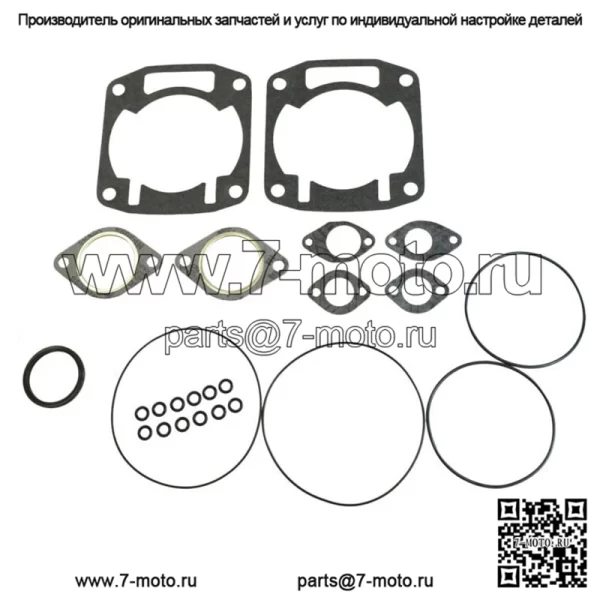 Комплект верхних прокладок для Arctic Cat подходит для моделей 550 и 580 с жидкостным охлаждением 1991-2005 гг.