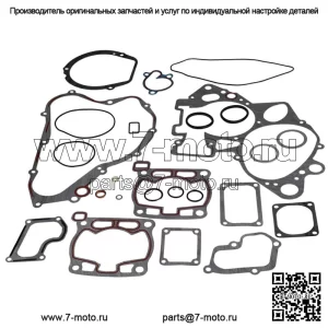 Полный комплект прокладок, полный комплект подходит для Suzuki RM125 1992, 1993, 1994, 1995, 1996, 1997 годов.