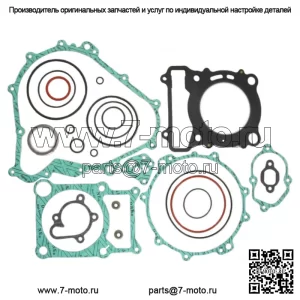Полный комплект прокладок для Yamaha подходит ко многим квадроциклам и UTV 400 и 450 2000–2022 годов выпуска.