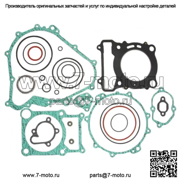 Полный комплект прокладок для Yamaha подходит ко многим квадроциклам и UTV 400 и 450 2000–2022 годов выпуска.
