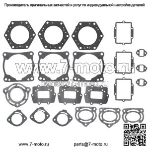 Комплект верхних прокладок подходит для Kawasaki 1999-2005 Ultra 150 2002-2005 1200 STX-R