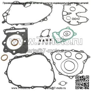 Полный комплект прокладок для Honda подходит для TRX400EX и TRX400X Sportrax 2005-2014 гг.