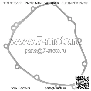 Прокладка сцепления для Kawasaki Ninja 400 EX400 2018–2023/Z400 ER400 2019–2022 гг.