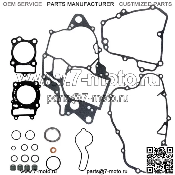 Подходит для Honda CRF150R CRF 150R 2007-2021, полный комплект прокладок для восстановления двигателя
