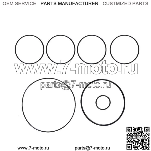 Полный комплект прокладок, подходящий для Kawasaki 750 Teryx 750 2005-2013 гг. - Image 2