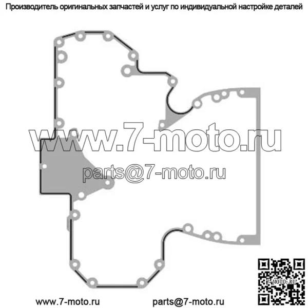 Прокладка крышки распределительного механизма двигателя - Image 4