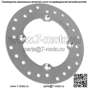 Ротор переднего тормозного диска для CanAm Maverick 1000 MAX DPS 2014 2015 2016 2017 2018