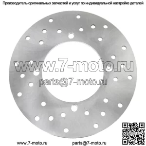 Ротор заднего тормозного диска для Polaris Ranger Crew 900 1000 4X4 Diesel 2012-2018 (Для: Polaris)