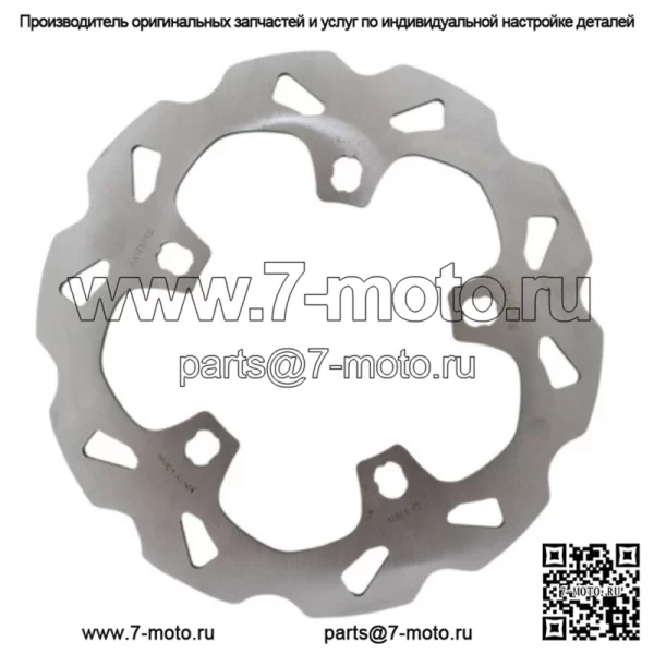 Передний тормозной ротор Galfer Solid Mount из нержавеющей стали Harley Touring 14+ (Для: Harley-Davidson)